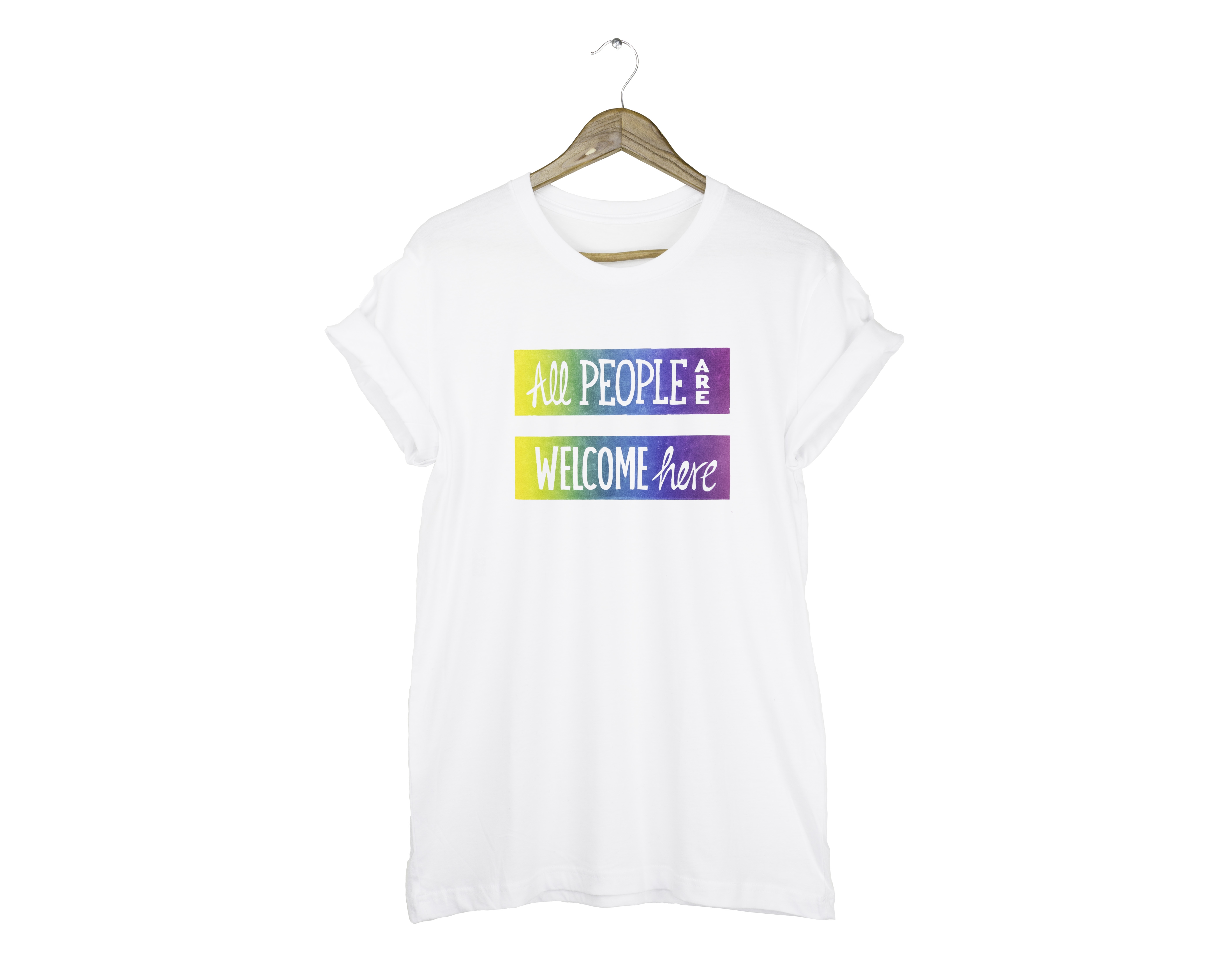 All People Are Welcome Here Original T-Shirt